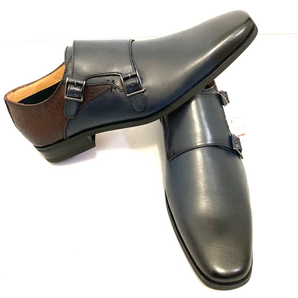 La Milano Other - New Mens Double Monk Strap Slip on Loafer